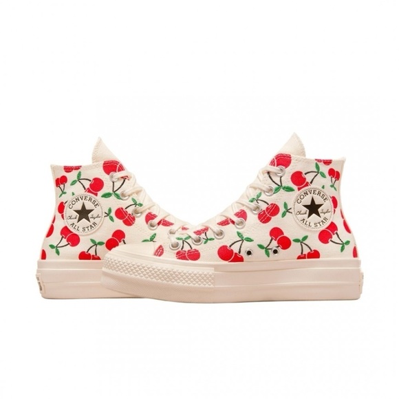 Converse Shoes - CONVERSE CHUCK TAYLOR ALL STAR LIFT PLATFORM CHERRIES